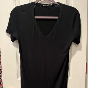 Long V Neck Shirt
